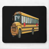 Schulbus Mousepad (Vorne)
