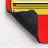 Schulbus Mousepad (Ecke)