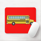 Schulbus Mousepad (Mit Mouse)