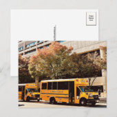 Schulbus New York Postcard Postkarte (Vorne/Hinten)