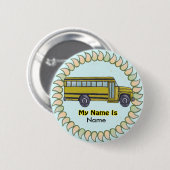 Schulbus-Pin-Button Button (Vorne & Hinten)