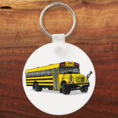 Schulbus Schlüsselanhänger (Vorderseite)