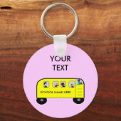 SCHULBUS - Schlüsselanhänger (Vorderseite)