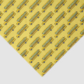 Schulbus Seidenpapier (Ausschnitt)