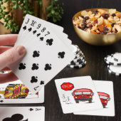 Schulbus Spielkarten-Deck Spielkarten (In Situ)