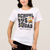 Schulbus-Team Tri-Blend Shirt (Vorderseite)