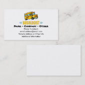 Schulbus Visitenkarte (Vorne/Hinten)