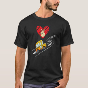 Schulbusbahnfahrten - Feldfahrten zur Liebe des Fr T-Shirt