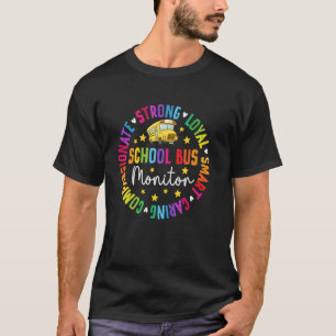 Schulbusbetreuer-Würdigungskreis Busbetreuer T-Shirt