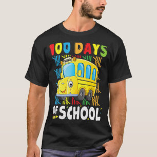 Schulbusfahrer 100 Tage Schulkleidung im Busbetrie T-Shirt