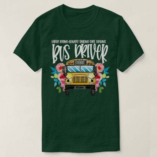 Schulbusfahrer 13 2 T-Shirt (Design vorne)
