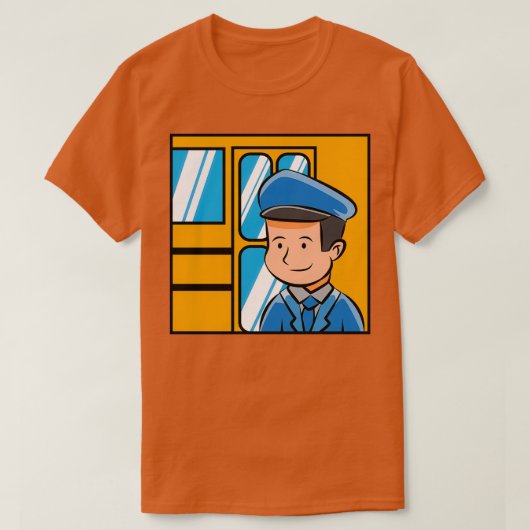 Schulbusfahrer 2 T-Shirt (Design vorne)