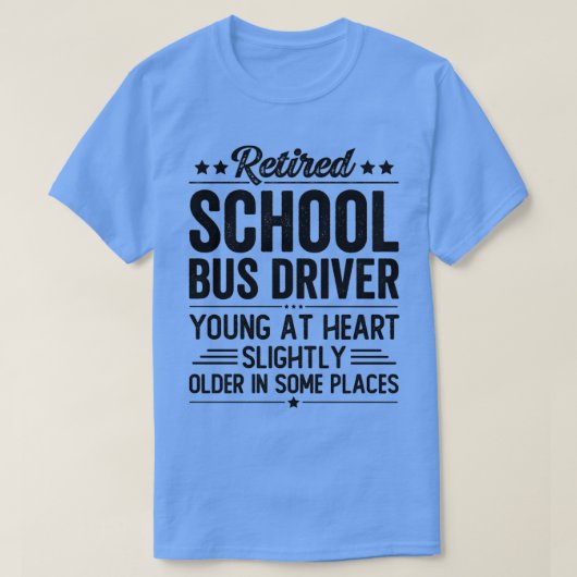 Schulbusfahrer 4 T-Shirt (Design vorne)