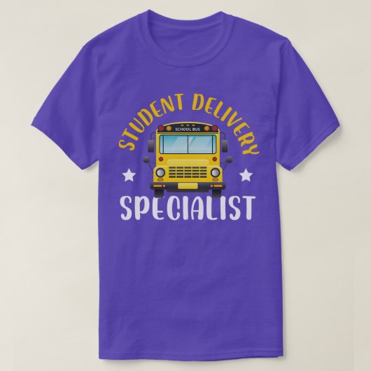 Schulbusfahrer Chau T-Shirt (Design vorne)