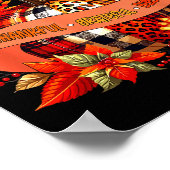 Schulbusfahrer dankbar dankbar Thanksgiving B Poster (Ecke)