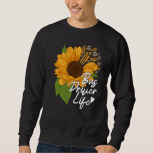 Schulbusfahrer Dankbarkeits Busfahrer Leben Gif Sweatshirt
