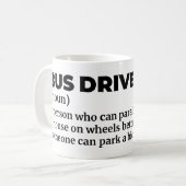 Schulbusfahrer - Definition Kaffeetasse (Vorderseite Links)