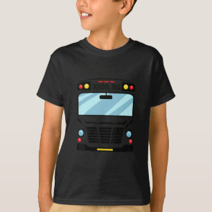 Schulbusfahrer Einfache Halloween-Kostümkinder T-Shirt