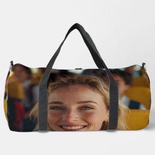 Schulbusfahrer-Foto anpassen Duffle Bag