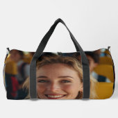 Schulbusfahrer-Foto anpassen Duffle Bag (Rückseite)