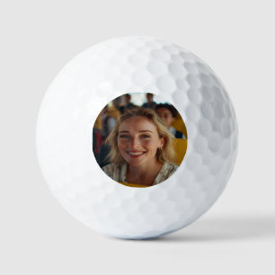 Schulbusfahrer-Foto anpassen Golfball