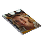 Schulbusfahrer-Foto anpassen Notizblock (Rechte Seite)
