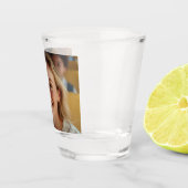 Schulbusfahrer-Foto anpassen Schnapsglas (Rechts)