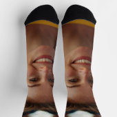 Schulbusfahrer-Foto anpassen Socken (Oben)
