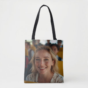 Schulbusfahrer-Foto anpassen Tasche