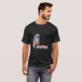 Schulbusfahrer früh T-Shirt (Vorne ganz)