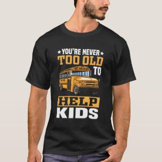 Schulbusfahrer für einen Schulbusmonitor T-Shirt