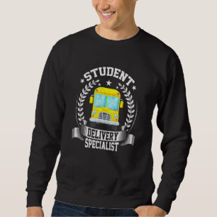 Schulbusfahrer für Schülerbetreuung Sweatshirt