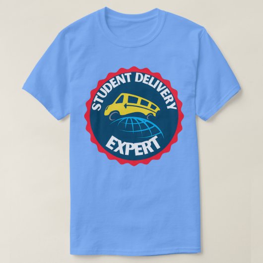 Schulbusfahrer für Schülerbetreuung T-Shirt (Design vorne)