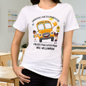 Schulbusfahrer Gelb Tri-Blend Shirt