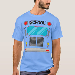 Schulbusfahrer Kostüm Halloween Funny Erwachsenen  T-Shirt