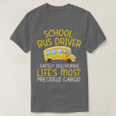 Schulbusfahrer liefern sicher 5 T-Shirt (Design vorne)