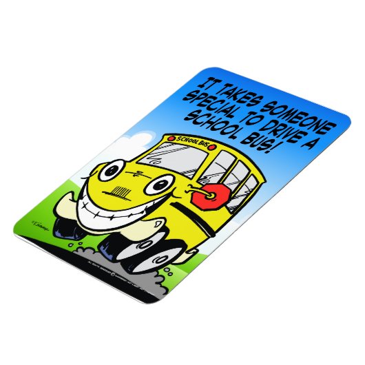 Schulbusfahrer Magnet (Linke Seite)
