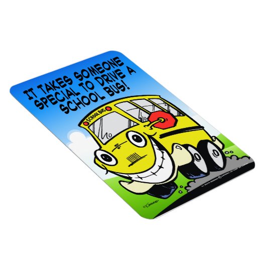 Schulbusfahrer Magnet (Rechte Seite)