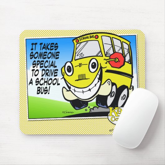 Schulbusfahrer Mousepad (Mit Mouse)