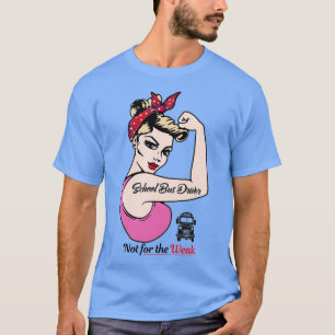 Schulbusfahrer nicht für schwache T-Shirt