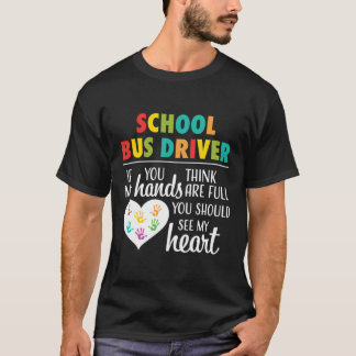 Schulbusfahrer - Niedliches Geschenk für Herzschla T-Shirt