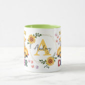 Schulbusfahrer Personalisiert Tasse (Zentrum)