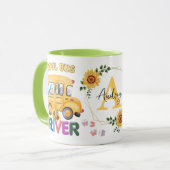 Schulbusfahrer Personalisiert Tasse (Vorderseite Links)