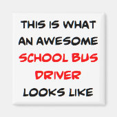 Schulbusfahrer, phantastisch magnet (Vorne)