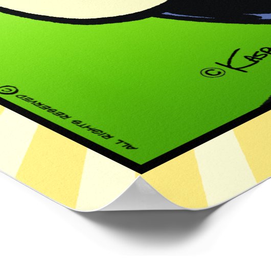 Schulbusfahrer Poster (Ecke)