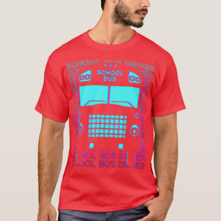 Schulbusfahrer Retro T-Shirt