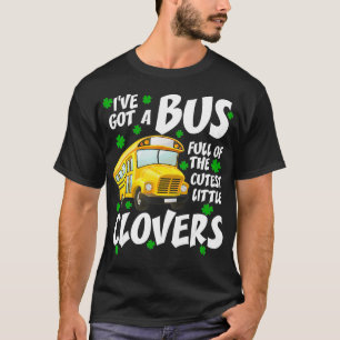 Schulbusfahrer Saint St Patricks Day 2023 Cutes T-Shirt