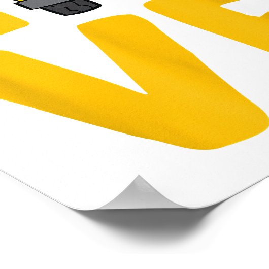 Schulbusfahrer Schulbus Schulbus Busfahrer Busfahr Poster (Ecke)