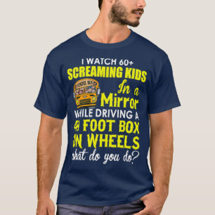 Schulbusfahrer Schulbusfahrer Bewertung G T-Shirt