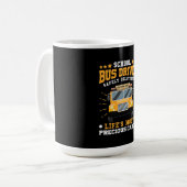 Schulbusfahrer sicher liefern kaffeetasse (Vorderseite Links)